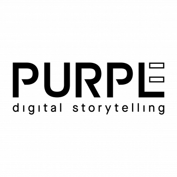 Purple Digital Storytelling Logo