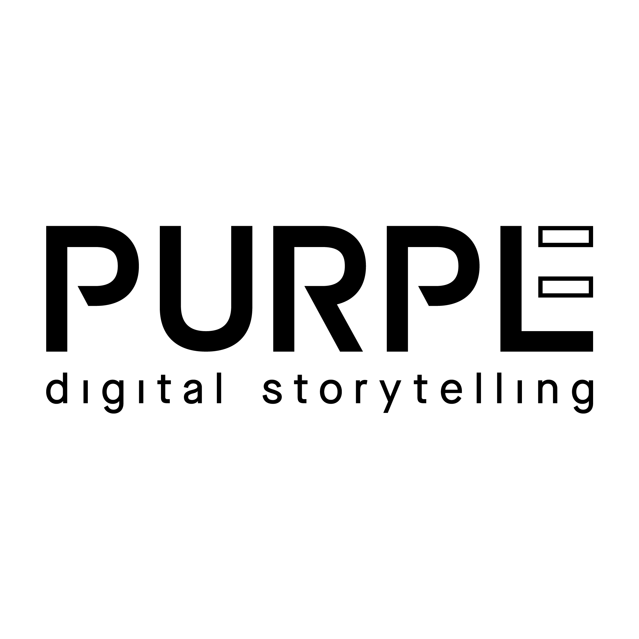 Purple Digital Storytelling Logo